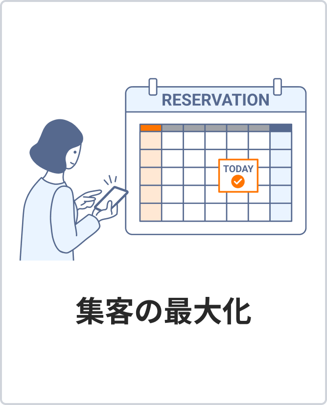 集客の最大化