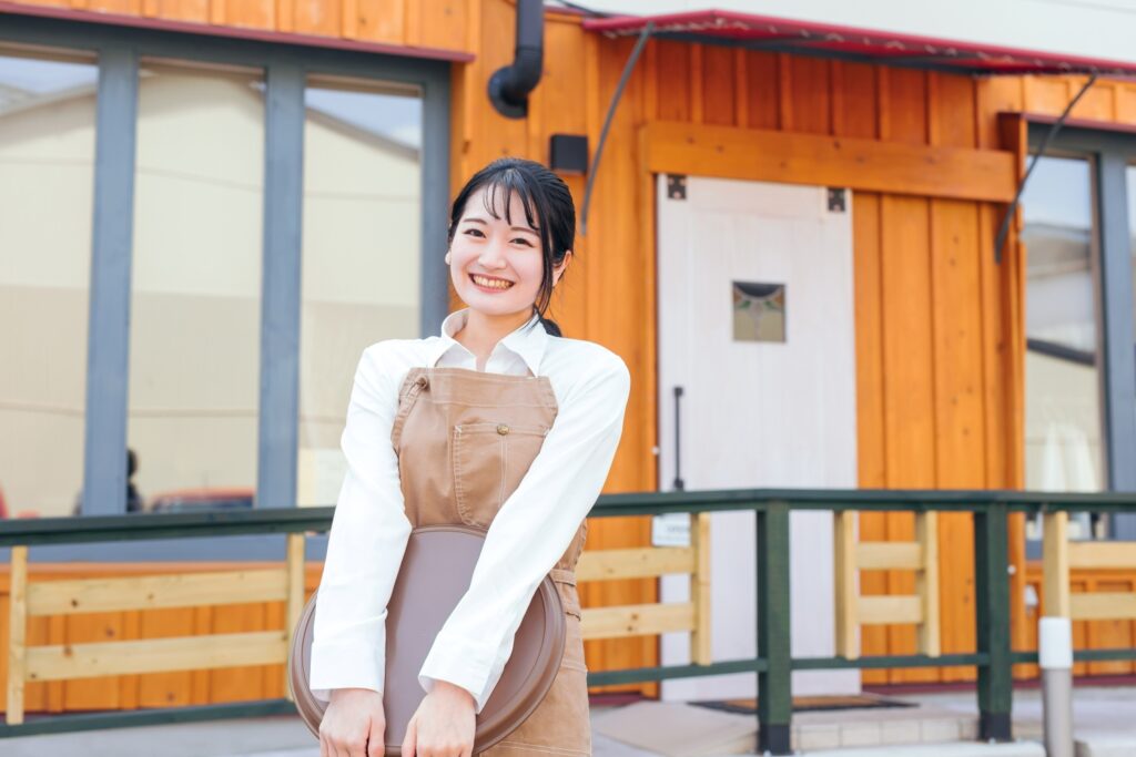 フェ・飲食店・喫茶店・レストランのスタッフ