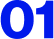 3つの取り組みの番号 01